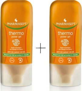 Pharmasept Hot Power Gel Θερμαντικό Αναλγητικό Τζελ 1+1 ΔΩΡΟ 2x100ml