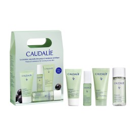 Caudalie Vinopure PROMO 2025 με Purifying Gel Cleanser 30ml, Purifying Toner 50ml, Blemish Control Salicylic Serum 10ml και Moisturizing Mattifying Fluid 15ml