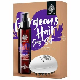 Garden Gorgeous Hair Day Set με Λάδι Μαλλιών 150ml & Βούρτσα Μαλλιών