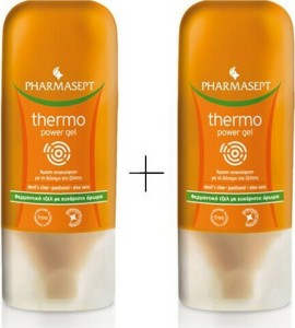 Pharmasept Thermo Power Gel Θερμαντικό Αναλγητικό Τζελ 1+1 ΔΩΡΟ 2x100ml