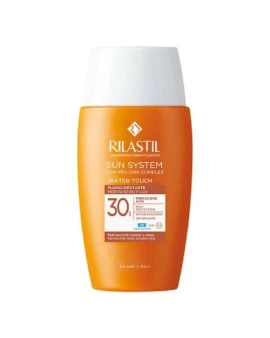 Rilastil Sun System Water Touch водоустойчив слънцезащитен крем за лице с матов ефект SPF30 50 мл
