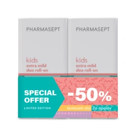 Pharmasept Limited Edition Kids Extra Mild Deo Roll-on дезодорант за деца и тийнейджъри Специална оферта -50% за втория продукт 2x50ml