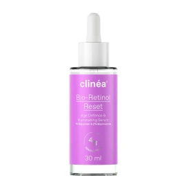 Clinea Bio-Retinol Reset серум за лице против стареене с ретинол за блясък 30 мл