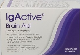 IgActive Brain Aid για την Ενίσχυση της Νοητικής Επίδοσης 60caps