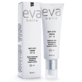 Eva Belle Anti-Spot Κρέμα Προσώπου Ημέρας με SPF15 για Πανάδες με Υαλουρονικό Οξύ 50ml