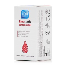 Pharmalead Emostatic Cotton Wool Αιμοστατικό Βαμβάκι 2gr