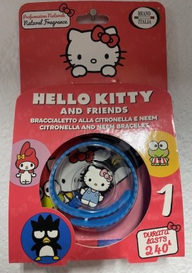 Αντικουνουπικό Παιδικό βραχιόλι Brand Italia Hello Kitty Μπλε 1τμχ