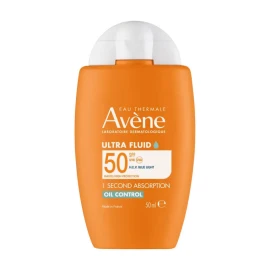 Avene Ultra Fluid Oil Control SPF50 Слънцезащитен крем за лице за мазна и чувствителна кожа 50 мл