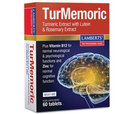 Lamberts TurMemoric Συμπλήρωμα Διατροφής για την Καλή Εγκεφαλική Λειτουργία 60tabs
