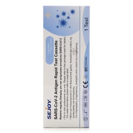 Sejoy SARS-CoV-2 Rapid Test, Διαγνωστικό Τεστ Ταχείας Ανίχνευσης Αντιγόνων COVID-19 με Ρινικό Δείγμα 1τμχ