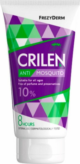 Frezyderm Crilen Anti Mosquito 10% Aοσμο Εντομοαπωθητικό Γαλάκτωμα 150ml