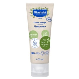 Mustela Diaper Bio Organic Βιολογική Κρέμα για Αλλαγή Πάνας με Aloe Vera 75gr 75ml