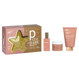 Пантенол Екстра ПРОМО 2025 Лимитирана серия Path of Bare Beauty със Star Light Bath Confetti & Душ гел 3в1 200мл & Крем за тяло Superfood 100мл & Дамски парфюм 50мл