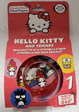 Αντικουνουπικό Παιδικό βραχιόλι Brand Italia Hello Kitty Κόκκινο 1τμχ