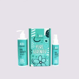 ALOE+COLORS Pure Serenity Gift Set Hair Body Mist & Shower Gel