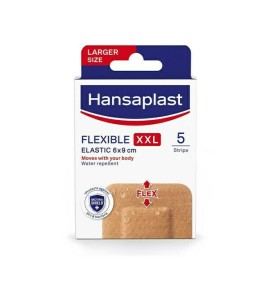 Hansaplast Αδιάβροχα Αυτοκόλλητα Επιθέματα Flexible XXL 9x6cm 5τμχ