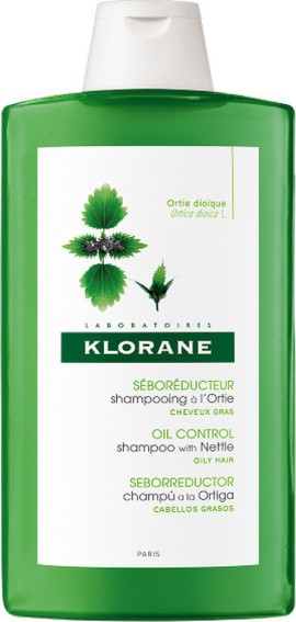 Klorane Ortie Nettle Oil Control Σαμπουάν με Τσουκνίδα για Λιπαρά Μαλλιά 400ml