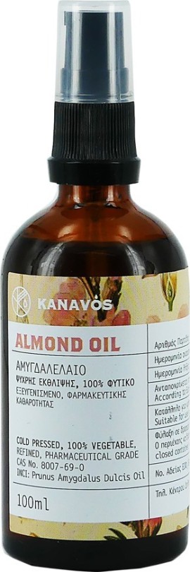 Kanavos Almond Oil Αμυγδαλέλαιο 100ml