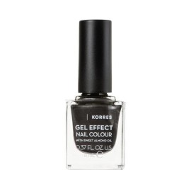 Korres Gel Effect Gloss Βερνίκι Νυχιών Μακράς Διαρκείας Moonstone Grey 96 11ml