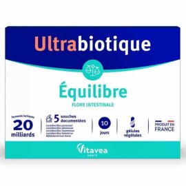 Ultrabiotique Equilibre Balance, Φόρμουλα 20δις Προβιοτικών 10caps