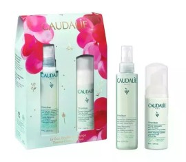Caudalie Xmas PROMO 2025 Vinoclean Double Cleansing Duo με Λάδι Καθαρισμού Προσώπου & Ντεμακιγιάζ 75ml& Απαλός Αφρός Καθαρισμού Προσώπου Για Ενυδάτωση 50ml