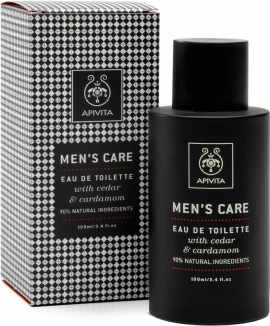 Apivita Mens Care Cedar & Cardamon Тоалетна вода с кедър и кардамон 100 мл