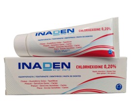 Inaden Chlorhexidine Toothpaste Οδοντόκρεμα με Χλωρεξιδίνη 0,20% 75ml