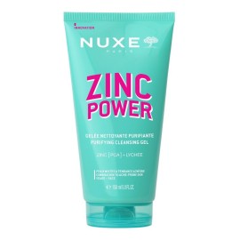 Nuxe Zinc Power Gel Καθαρισμού Προσώπου με Ψευδάργυρο για Ακνεϊκές - Λιπαρές Επιδερμίδες 150ml