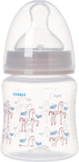 Korres Μπιμπερό Agali Πλαστικό Grey 0m+ 150ml