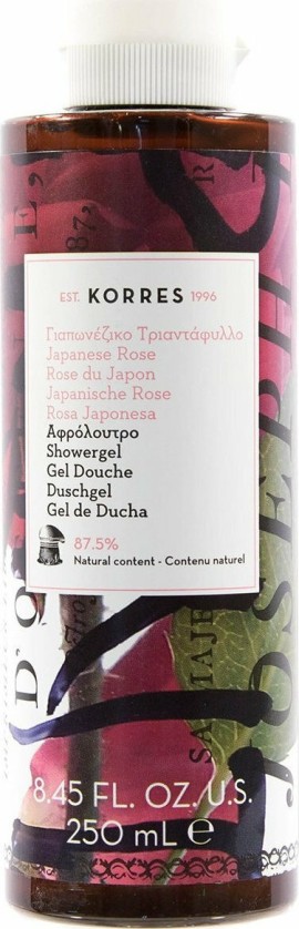 Korres Japanese Rose Αφρόλουτρο σε Gel 250ml