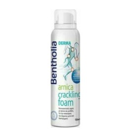 BENTHOLIA Derma Arnica Foam Crackling, Καταπραϋντικός αφρός με Άρνικα και Μενθόλη 150ml