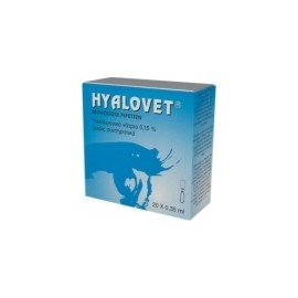 Hyalovet eye drops 20 x 0,35 ml