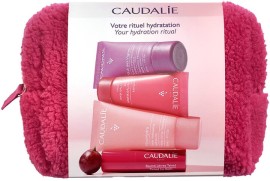 Caudalie XMAS PROMO 2025 Your Hydration Ritual Winter Pouch με Ενυδατικό Καθαριστικό Τζελ 30ml Κρέμα Βαθιάς Ενυδάτωσης 15ml Στικ Χειλιών 4.5gr & Λοσιόν Ενυδάτωσης 30ml σε τσαντάκι