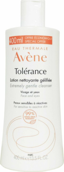 Avene Lotion Tolerance Extremely Gentle Cleanser Face & Eyes για Ευαίσθητες Επιδερμίδες 400ml