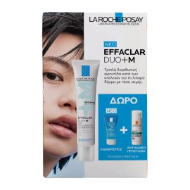 La Roche Posay PROMO 2024 με Effaclar Duo+M 40ml & ΔΩΡΟ Effaclar Gel 50ml & Δείγμα Anthelios Oil Correct Spf50+ Photocorrection Daily 3ml