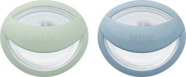 NUK Perfect Match Πιπίλα Σιλικόνης 0-6m Green - Blue 2τμχ 10.175.339
