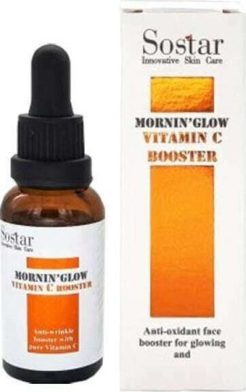 Sostar Mornin Glow Vitamin C Booster Serum Προσώπου 30ml