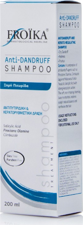 Froika Anti-Dandruff Shampoo Dry Hair για Ξηρή Πιτυρίδα και Κνησμό 200 ml