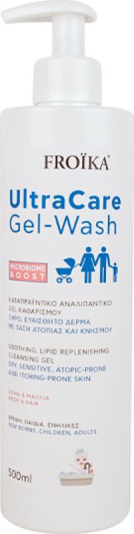 Froika Ultracare Gel-Wash για Ξηρό και Ευαίσθητο Δέρμα με Τάση Ατοπίας και Κνησμού 500ml