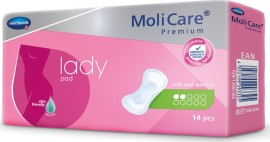 Hartmann MoliCare Premium lady pad Γυναικείες σερβιέτες 2 σταγόνων 14τμχ 168634