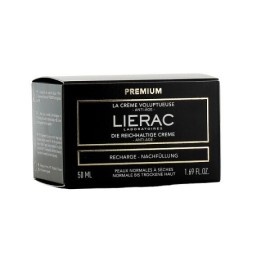 Lierac Premium La Creme Voluptueuse Refill Αντιγηραντική Κρέμα Προσώπου Ημέρας για Κανονικές - Ξηρές Επιδερμίδες 50ml