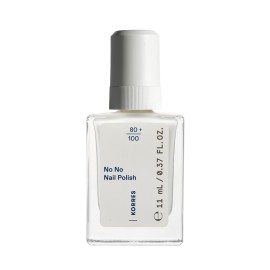 Korres No No Nail Polish 02 Milky White Βερνίκι Νυχιών Μακράς Διαρκείας με Λάδι Αμυγδάλου 11ml