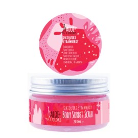 ALOE+COLORS Daiquiri Strawberry Sorbet Scrub για το σώμα 200ml