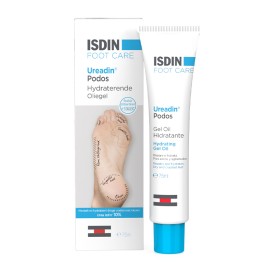 Isdin Ureadin Foot Care Podos Gel Oil, Ενυδατικό Έλαιο Τζελ για Ξηρά & Σκασμένα Πόδια 75ml