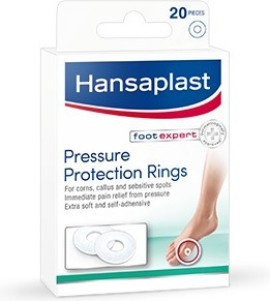 Hansaplast Επιθέματα Foot Expert Μικροί Προστατευτικοί Δακτύλιοι για Κάλους 20τμχ