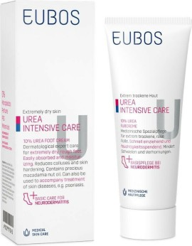 Eubos Urea 10% Ενυδατική Κρέμα Ποδιών με Ουρία 100ml