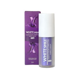 WhiteSmile Tooth Color Corrector Purple Serum V34 Μωβ Ορός Λεύκανσης Δοντιών, 30ml