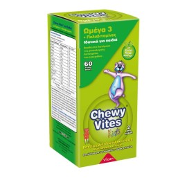 Chewy Vites Omega 3+Multivitamin 60 ζελεδάκια