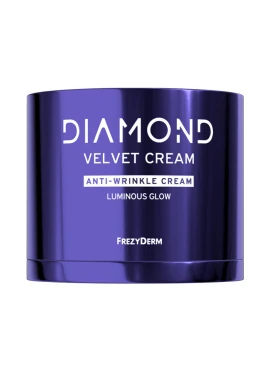 FREZYDERM Diamond Velvet крем против бръчки Luminous Glow, мощен крем против стареене с мултипризматично сияние 50 мл