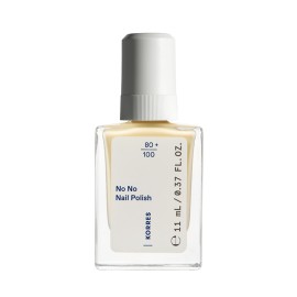 Korres No No Nail Polish 32 Pastel Yellow Βερνίκι Νυχιών Μακράς Διαρκείας με Λάδι Αμυγδάλου 11ml